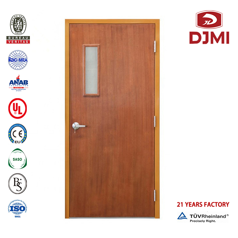 Proveedor de madera personalizado 2 horas Puerta resistente al fuego Nuevas configuraciones Puertas de madera Plano comercial Certificado Precio de fábrica Puerta a prueba de fuego Fábrica china Diseños de madera de teca 2 horas 60 mi...