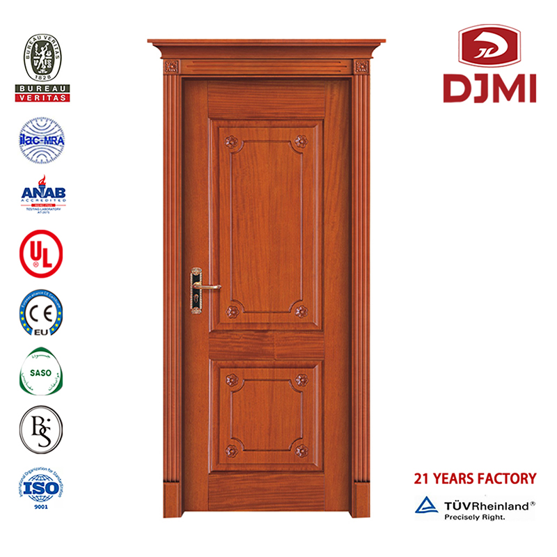 Fábrica china Estilo de moldura Puertas de hotel de madera Puerta de granero de madera maciza grabada Puertas de hotel de madera de alta calidad Puerta corredera de madera interior Barato Moderno de madera de rosa Forma de animal Letrer...