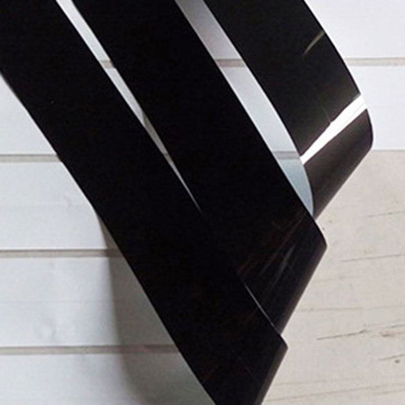 Suministro de cinta de sombreado resistente a altas temperaturas, cinta recubierta de doble cara PET en blanco y negro, cinta de doble cara para productos electrónicos