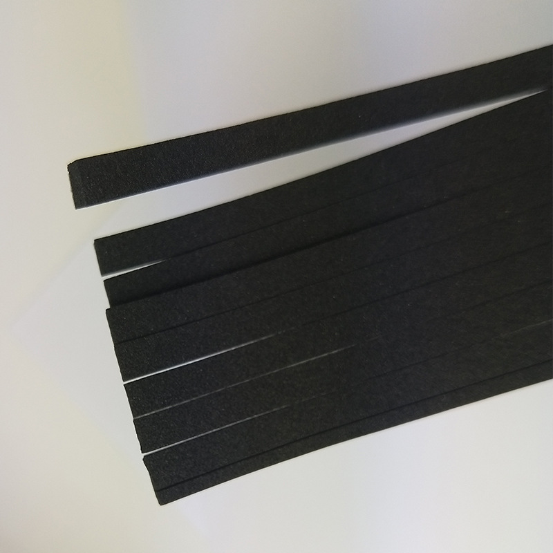 La fábrica suministra espuma EPDM negra, espuma adhesiva retardante de llama, espuma de sellado y amortiguadora que se puede troquelar