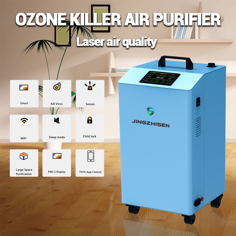 Purificador de aire de desinfección de modo dual UV y ozono