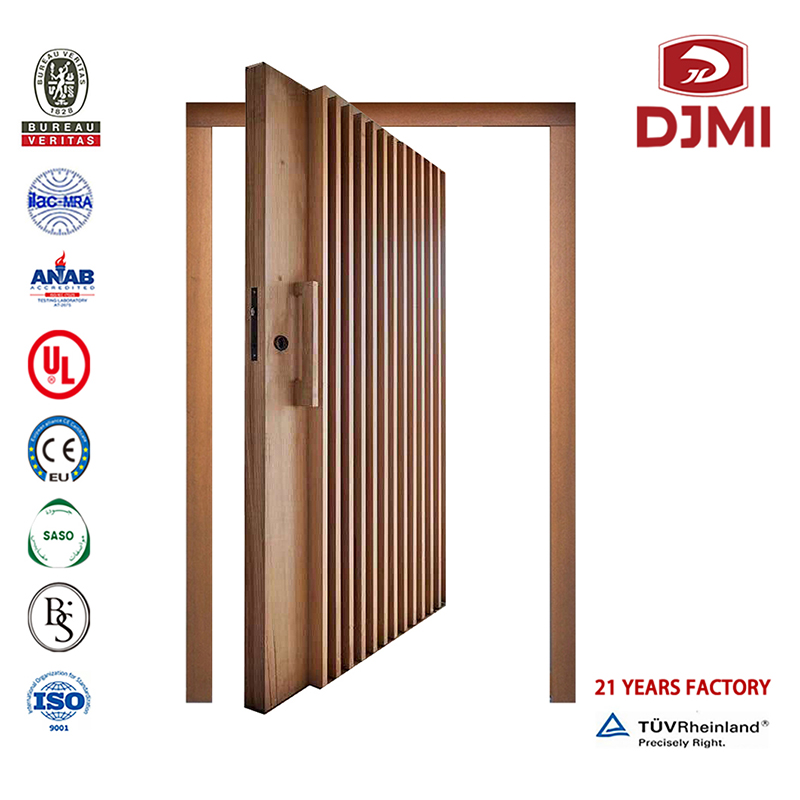 Puertas de madera de dos puertas de madera nuevas configuraciones diseño de corazón sólido clave madera tallado puerta de entrada de fábrica china madera de madera de madera de vidrio de diseño
