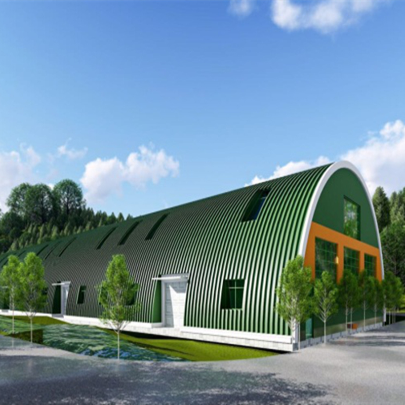 Máquina formadora de techos en arco sin vigas ACMSX-ACM-1200-800