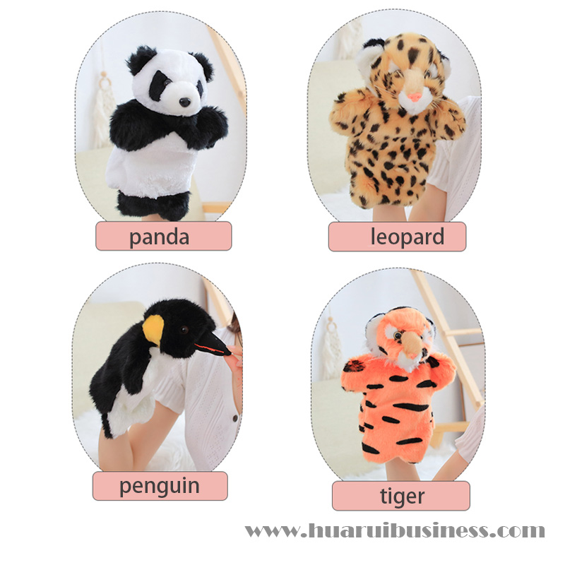 Muñecas, pantera, Panda, León, oso polar cocina, pingüinos, muñecas, juguetes de promoción.