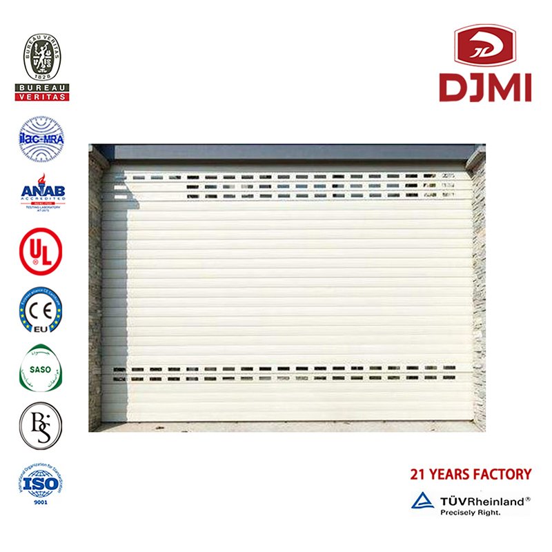 Puertas de garaje personalizadas puertas de garaje polivalentes aluminio enrollado precio de garaje comercial puerta de garaje especializado electricidad aluminio enrollado puerta de doble puerta casa garaje