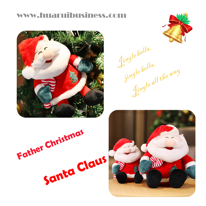Santa Claus / Santa Claus peluche / muñeca de juguete / regalo de Navidad / decoración de árboles de Navidad