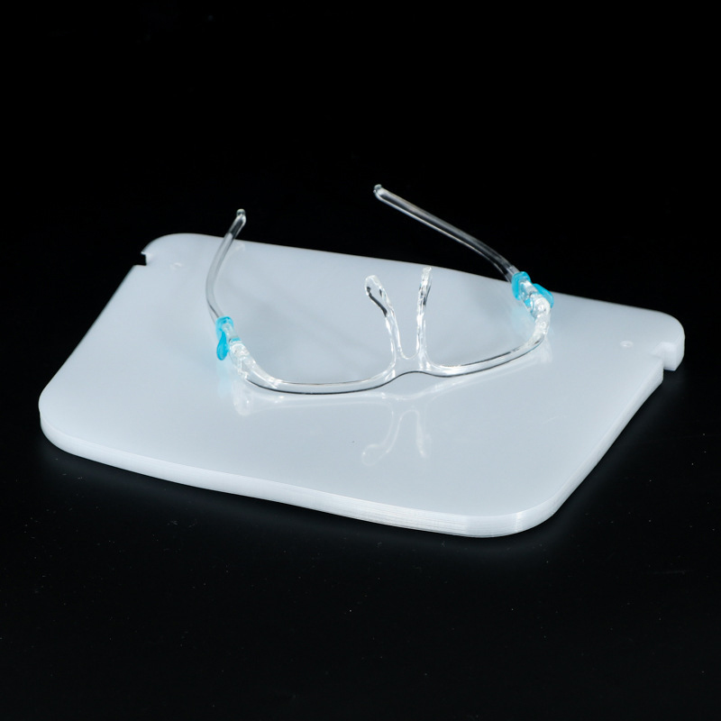 Adaptación de gafas protectoras reutilizables para adultos, gafas máscaras con bordes