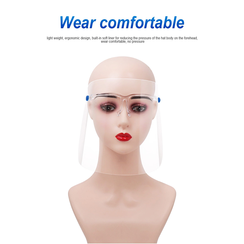 Máscara de transparencia OAM anti - salpicadura reutilizable máscara PET máscara de membrana