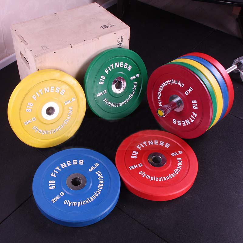 Hierro fundido negro / en color / acero / caucho LB / kg reemplazo Tri - GRIP / gimnasio / Olimpiada / capacitación / competición / calibración estándar / parachoques fraccionarios