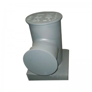 Amarre del buque con vigas de acero