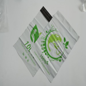 Sobre almidón de maíz biodegradable con compostaje personalizado de alta calidad