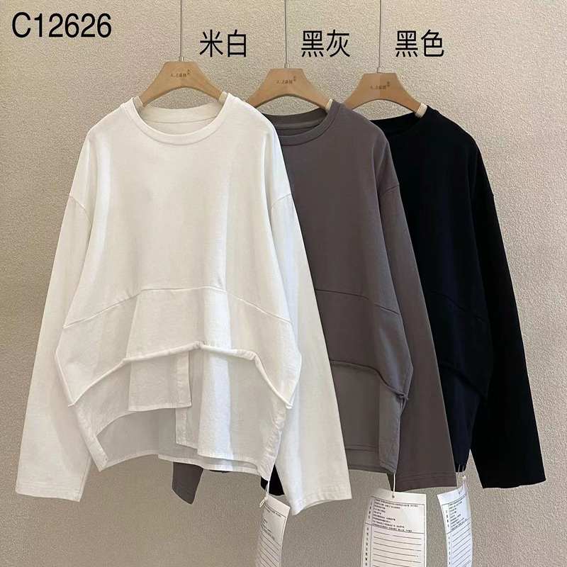 Diseño liviano estilo cilíndrico coser mangas estilo recreativo algodón puro y lino super grande personalizado 12.626 camisetas