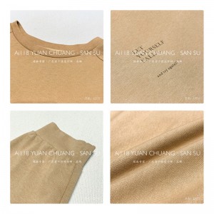 Diseño liviano estilo de cuello muy sencillo coser mangas estilo recreativo seda talla talla talla talla grande 1.711 camiseta