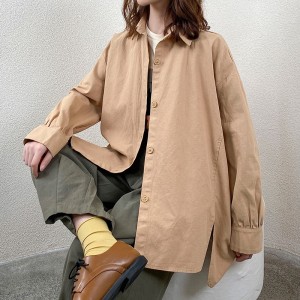 Diseño liviano estilo estilo estilo estilo estilo estilo estilo rayado grande talla 17.757 camisa floja