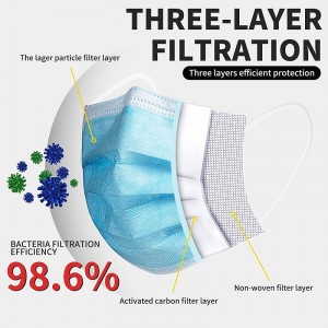 Mascarilla desechable 3ply