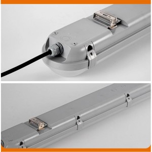 Lámpara de garaje tipo 125mm con techo de protección