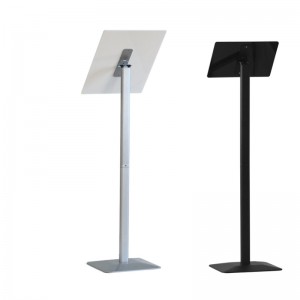 TMJ PP-553 marco de fotos de pie en el suelo Feria comercial de metal Soporte de cartel ajustable Soporte de cartel