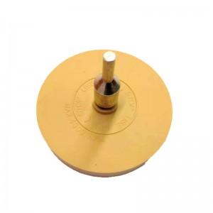 Rueda de goma de goma para adhesivo Pegatina Piñtripe calcomanía y removedor gráfico con 1/4 \\\\\\\\\\\\\\\\\\\\