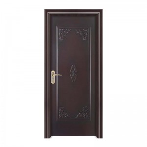 2021 nuevas puertas wpc de diseño puerta pintada marco de puerta wpc para apartamento de hospital