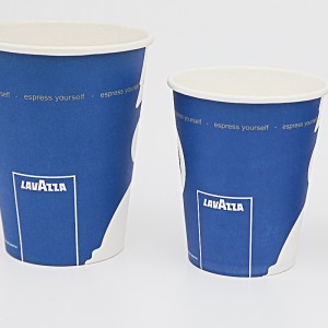 taza biodegradable del compost del papel kraft de la pared única amistosa del eco de la categoría alimenticia para la bebida caliente