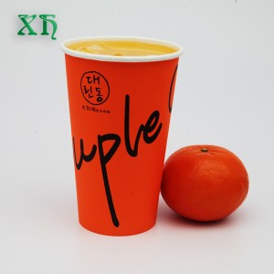 Vasos desechables para bebidas frías de 22 oz con tapa