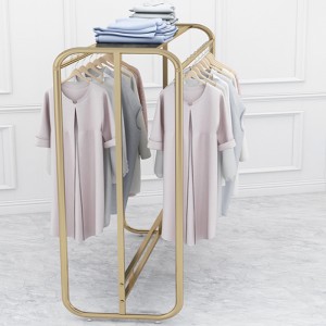 Tmj PP - 563 Factory Luxury Women \'s Clothing shop Metal Clothing Display Frame