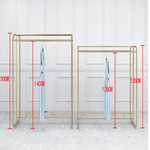 Tmj PP - 563 Factory Luxury Women \'s Clothing shop Metal Clothing Display Frame