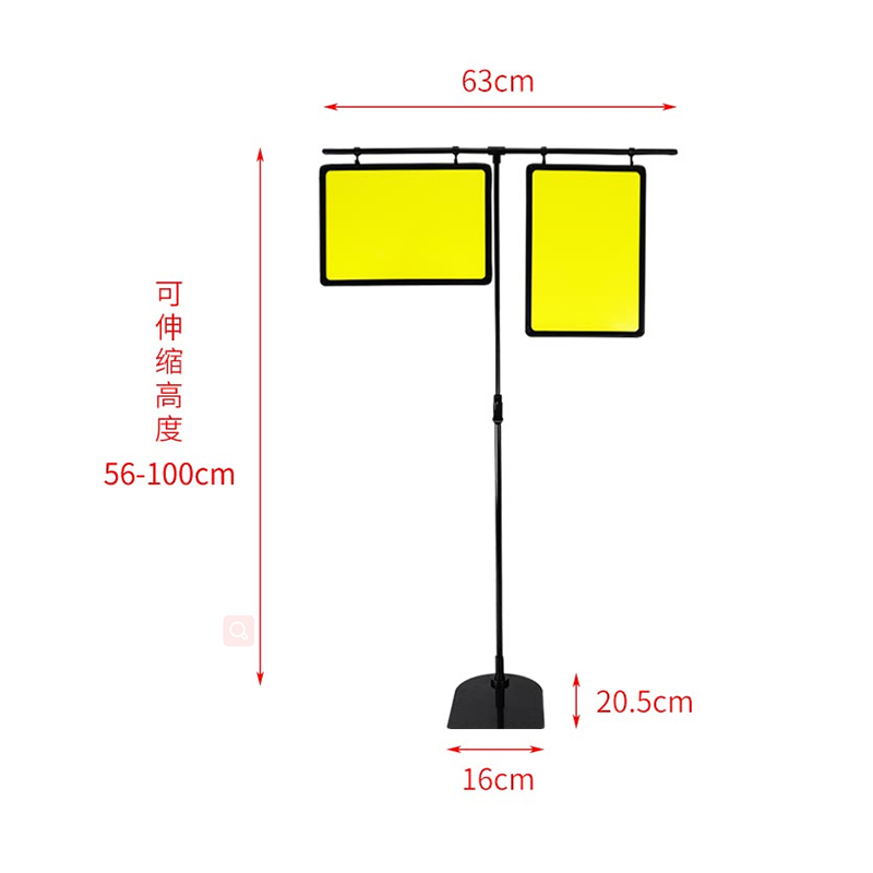 TMJ POP 044Para tienda de muebles y librería Soporte de exhibición de madera de mesa Soporte de letrero acrílico transparente POP 8.5 x 11 pulgadas Marco de anuncio