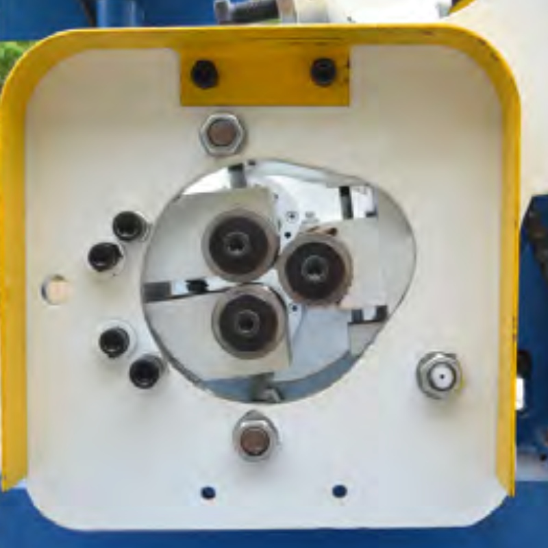 Máquina laminadora automática de roscas de tubos huecos HB-16 diámetro10-16mm