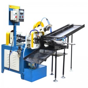 Máquina laminadora de roscas automática de dos ejes Hongbo HB-310 para tornillos de fijación en China