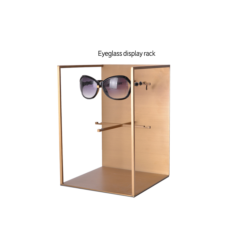 Estante de exhibición de las gafas de sol del hierro del metal de la moda del nuevo diseño que coloca el piso de TMJ PP-568