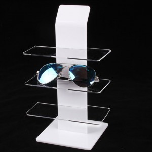 Soporte de encimera personalizado TMJ PP-569 para gafas de sol, soporte de exhibición de acrílico para lentes