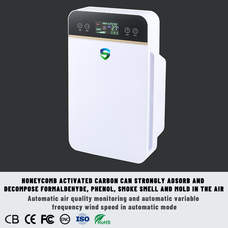Purificador de aire aniónico saludable