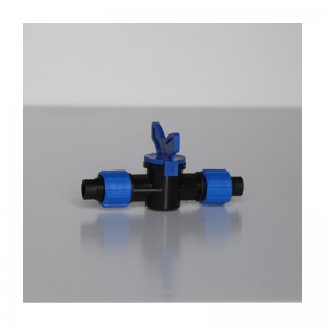 Válvula de conexión empotrada PE dropper