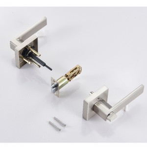 Cerraduras de palanca de entrada con llave S7802 para puerta exterior, puerta delantera, perilla de puerta de servicio pesado