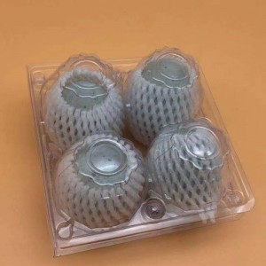 Bandeja de plástico para 4 huevos