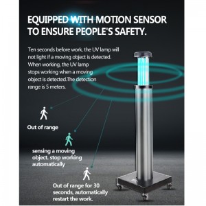 Coche de desinfección UVC