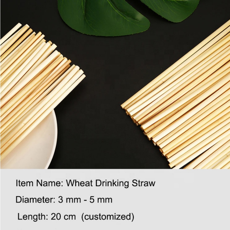 Paja compostable biodegradable portátil del pla de la paja de beber del almidón de maíz