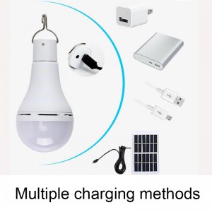 Luces solares para acampar