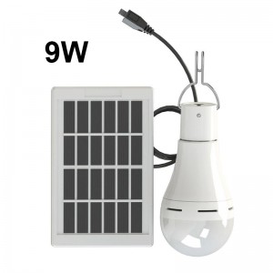 Luces solares para acampar