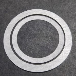 Papel aislante ignífugo y resistente al desgarro Papel de aramida DMD blanco Papel aislante redondo de alta temperatura procesamiento personalizado 0,15 mm