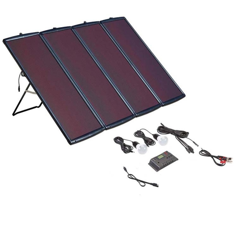 Panel solar de silicio amorfo de 50W para uso en exteriores