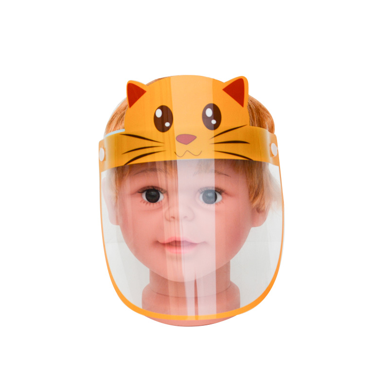 En166 Mascarilla de seguridad con protección facial reutilizable personalizada para niños, antivaho