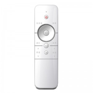 Control remoto universal maestro blanco inalámbrico personalizado de 16 teclas para lg \\/ tcl TV \\/ set top box
