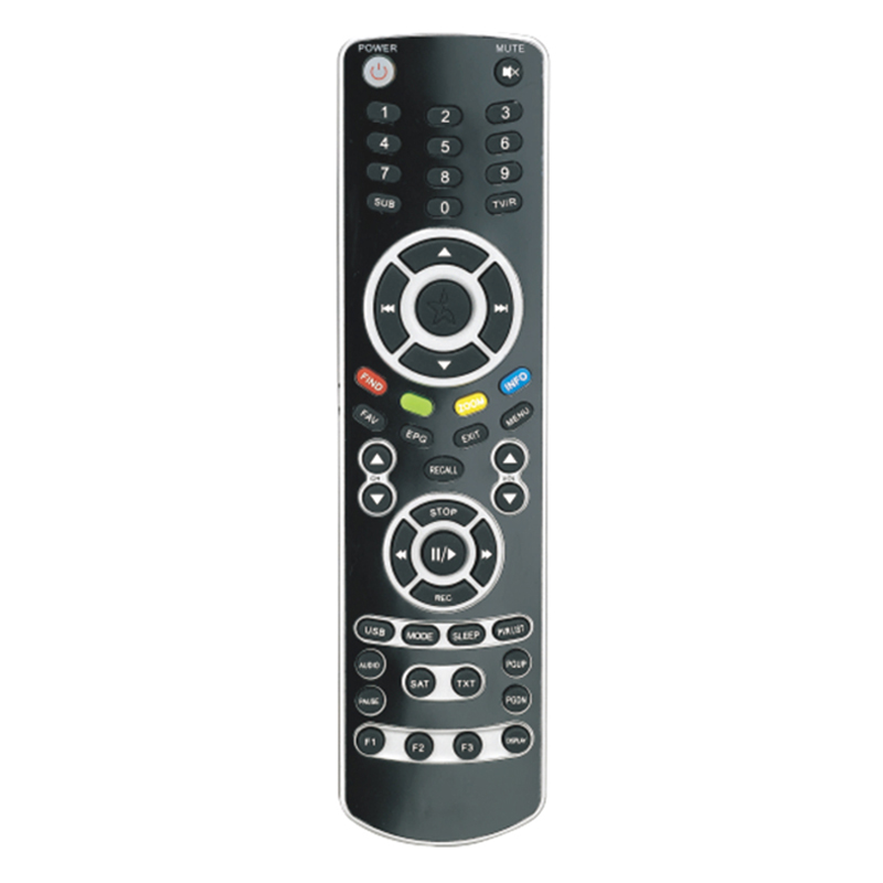 Venta caliente USB inalámbrico de alta calidad que conecta el control remoto universal negro para todas las marcas LCD LED tv \/ satélite TV