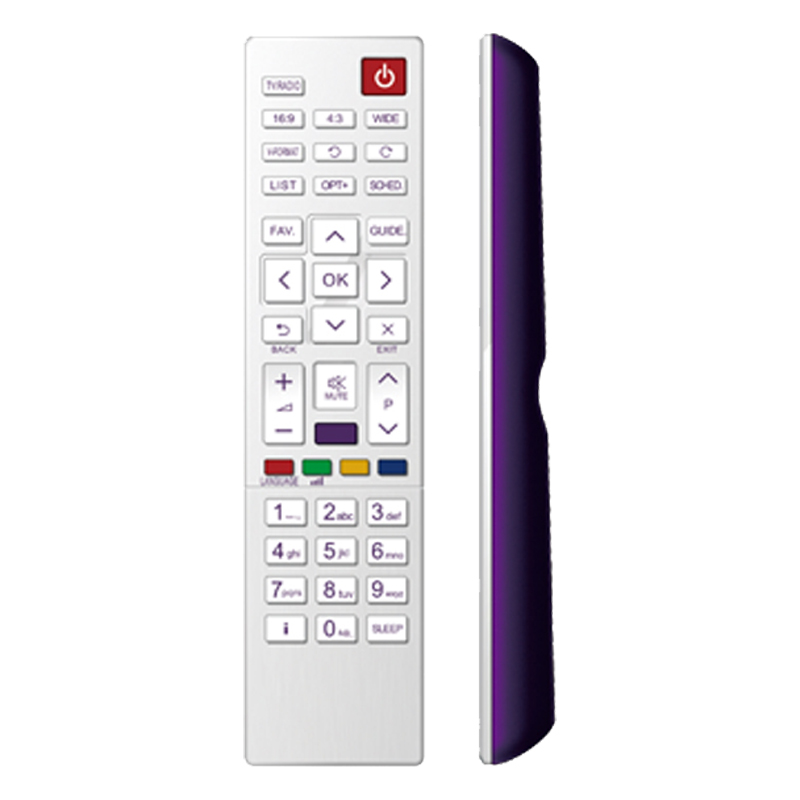 Control remoto Universal TV \/ STB personalizado de fábrica Control remoto multifunción para decodificador