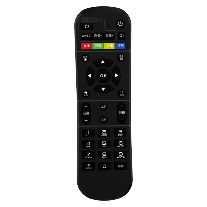 Control remoto universal fácil de alta calidad de la TV del nuevo diseño del OEM de la fábrica teledirigido para la TV \/ el decodificador