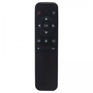 Control de calidad Blue tooth control de voz universal inalámbrico 13 teclas control remoto de TV negro \\/ controlador de decodificador