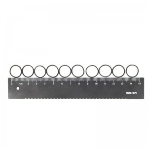 Punto al por mayor diámetro 0.8 pulgadas negro desechable banda de goma elástica alta banda de goma para el cabello