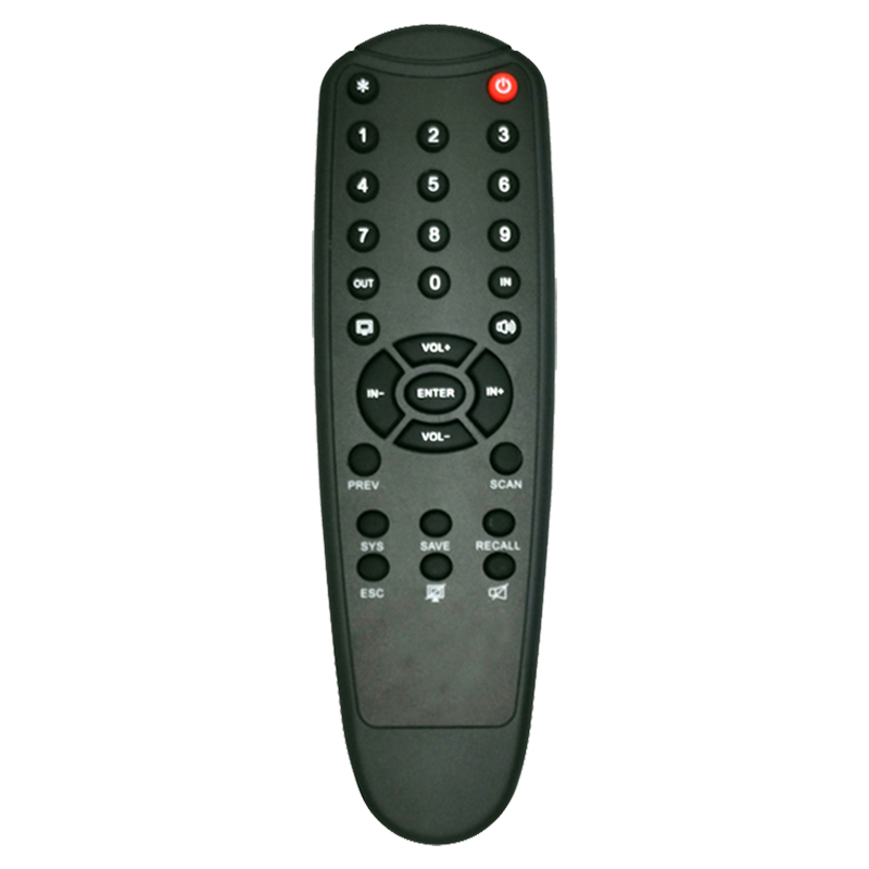 Fábrica al por mayor universal simple diseño OEM Duplicator IR TV control remoto para TV vía satélite \/ decodificador